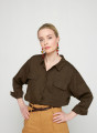 Langarmshirt aus Leinen - Tonya