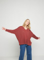 Weites T-Shirt aus geflammtem Leinen - Balou
