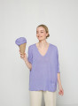 Weites T-Shirt aus geflammtem Leinen - Balou