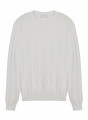 Zopfpullover aus Bio-Baumwolle - Ridwane
