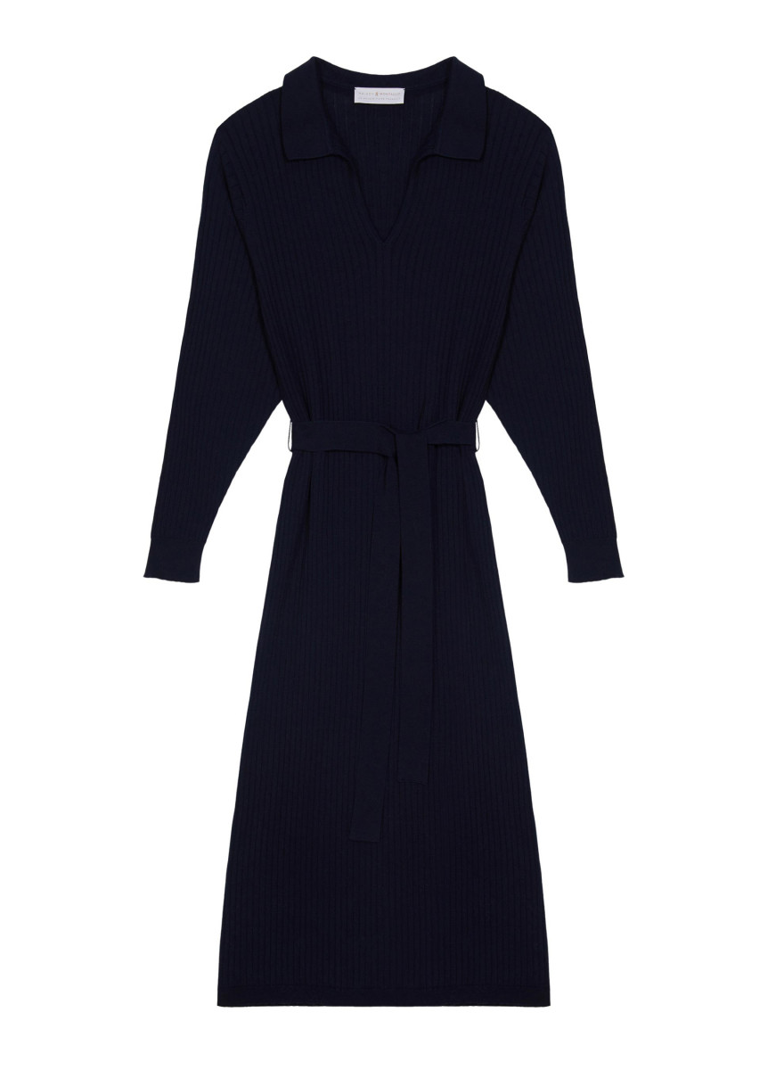 Langes Kleid aus Baumwolle - Sibylle