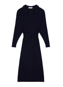 Langes Kleid aus Bio-Baumwolle - Sibylle