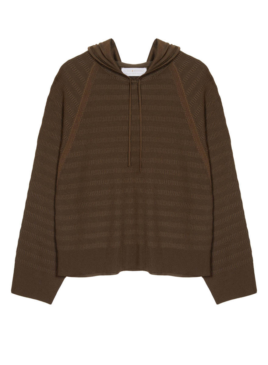 Hoodie mit Kapuze aus Fil Lumiere - Sylla