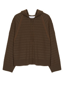 Hoodie mit Kapuze aus Fil Lumiere - Sylla