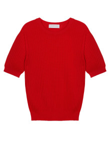 Rundhals-T-Shirt aus Bio-Baumwolle - Sidonie