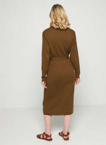 Langes Kleid aus Bio-Baumwolle - Sibylle