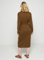 Langes Kleid aus Bio-Baumwolle - Sibylle