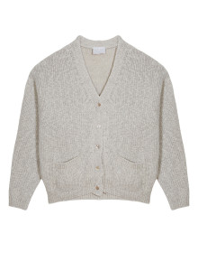 Strickjacke aus Baumwolle und Leinen - Thais