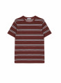 Gestreiftes T-Shirt aus Slub-Leinen - Remi