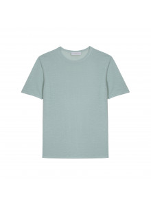 Rundhals-T-Shirt aus Flammgarn-Leinen - Renaud