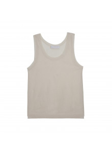 Rundhals-Tanktop mit schillerndem Effekt - Stella