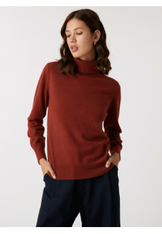 Pull col roulé en cachemire - Abesse