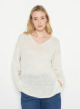 Leichter Pullover aus 100 % Leinen - Thiphaine