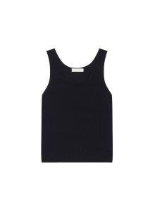 Feinstrick-Tanktop aus Kaschmir-Bambus - Aetim
