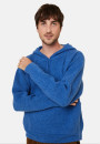 Kapuzenpullover mit Taschen aus Wolle und Kaschmir - Fabio