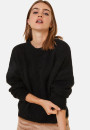 Lockerer zweifarbiger Mohairpullover - Gaby