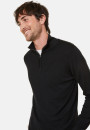 Pullover mit Trucker-Ausschnitt und Logo aus Merinowolle - Ryan