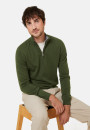 Kaschmirpullover mit Trucker-Kragen - Emile