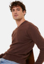 Kaschmirpullover mit V-Ausschnitt - Evann