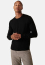 Pullover mit Rundhalsausschnitt und Logo aus Merinowolle - Eddie