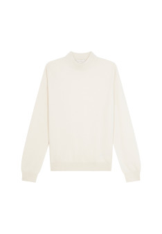 Kaschmirpullover mit Stehkragen - Esteban