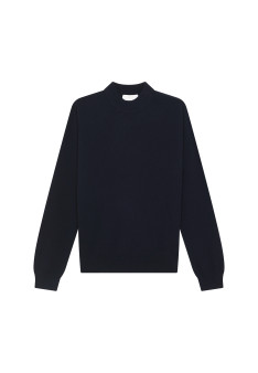 Kaschmirpullover mit Stehkragen - Esteban