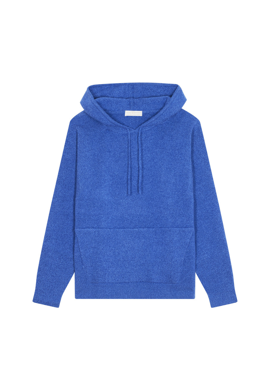 Kapuzenpullover mit Taschen aus Wolle und Kaschmir - Fabio Kapuzenpullover mit Taschen aus Wolle und Kaschmir - Fabio