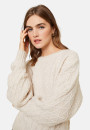Locker sitzender Mohair-Fancy-Strickpullover - Gassia