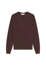 Kaschmirpullover mit V-Ausschnitt - Evann