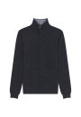 Kaschmirpullover mit Trucker-Kragen - Emile