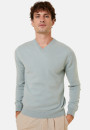 Kaschmirpullover mit V-Ausschnitt - Evann