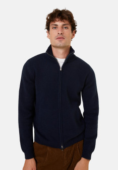 Reißverschlussjacke aus 4-fädigem Kaschmir - Balthazar
