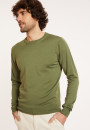 Pullover mit Rundhalsausschnitt und Logo aus Merinowolle - Eddie