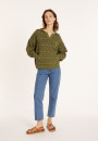Hoodie aus Bio-Baumwolle mit tunesischem Kragen - Melanie