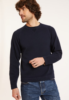 Baumwollpullover mit Raglanärmeln - Dwight