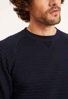 Baumwollpullover mit Raglanärmeln - Dwight