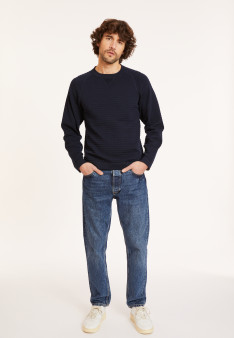 Baumwollpullover mit Raglanärmeln - Dwight