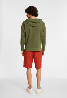 Kapuzenpullover aus Baumwolle mit Taschen - Damien