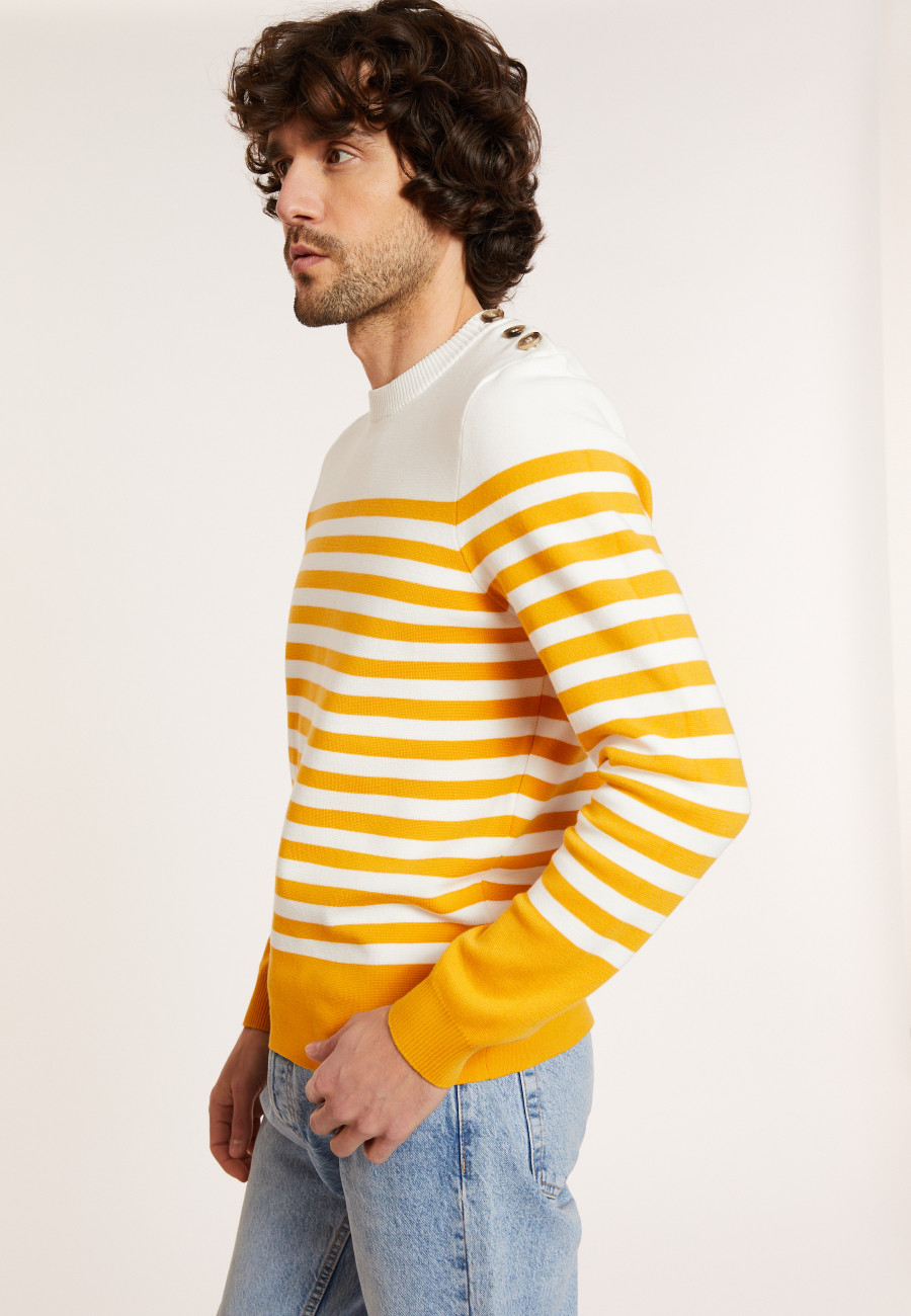 Marinière-Pullover aus Baumwolle - Dori