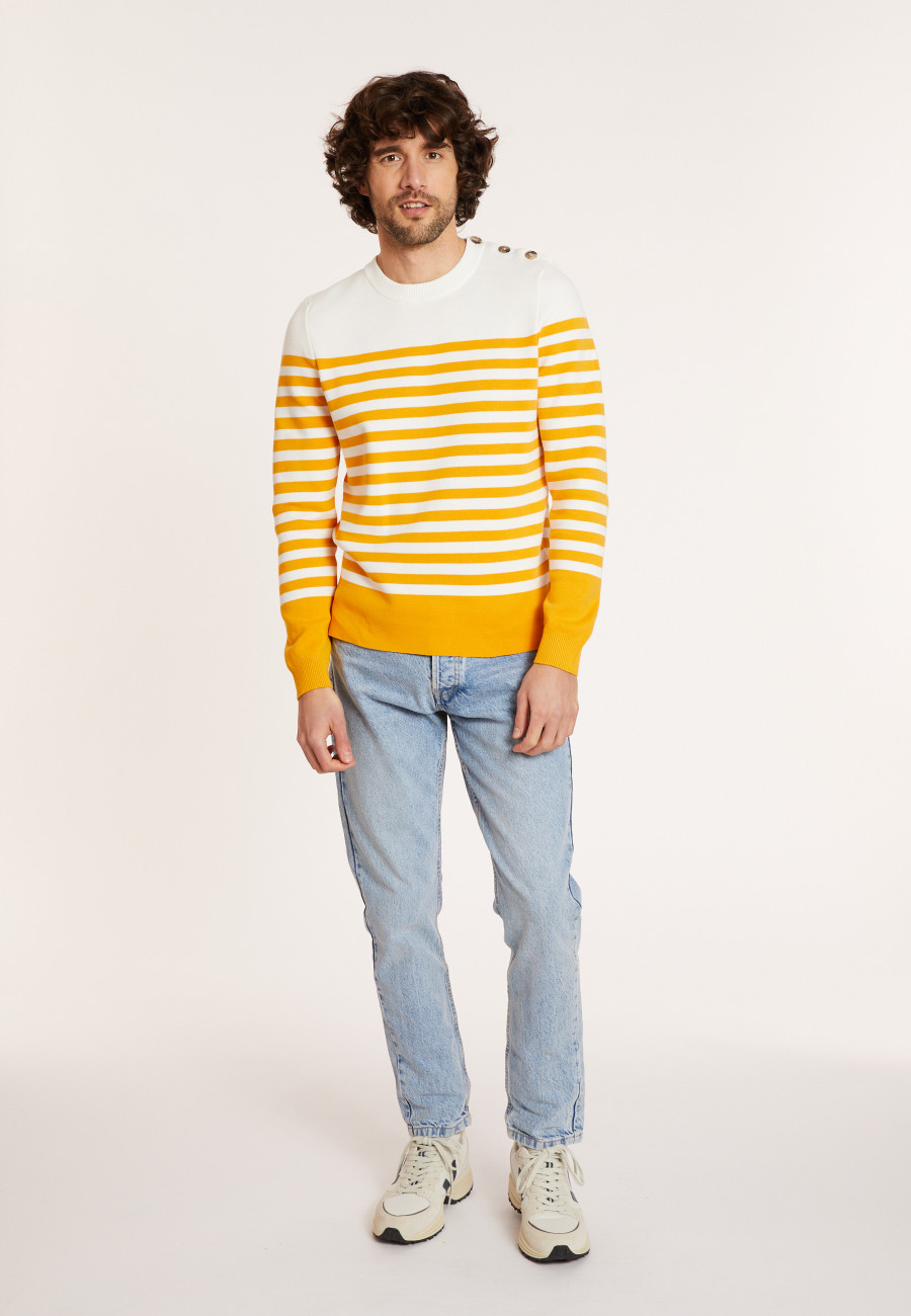 Marinière-Pullover aus Baumwolle - Dori