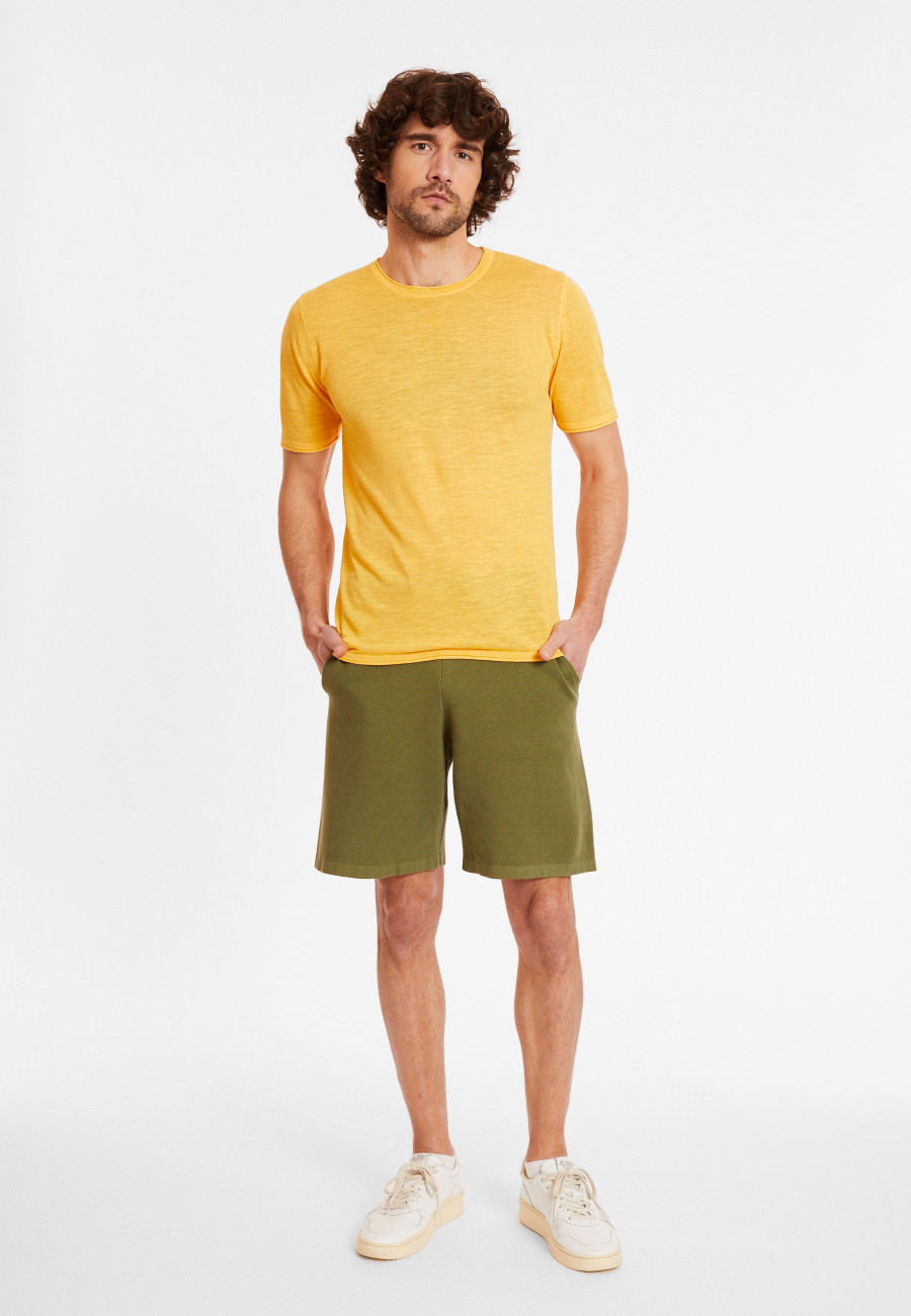 Short aus Baumwolle mit Taschen - Donata