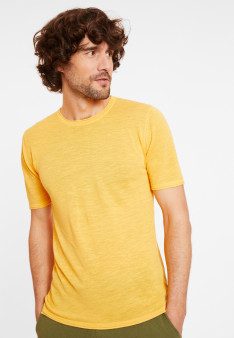 T-shirt mit Rundhalsausschnitt aus Flammenleinen - Renaud