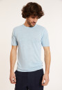 T-shirt mit Rundhalsausschnitt aus Flammenleinen - Renaud