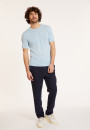 T-shirt mit Rundhalsausschnitt aus Flammenleinen - Renaud