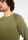 T-Shirt aus Flammenleinen mit Raglanärmeln - Damon