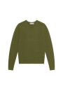 Pullover mit Rundhalsausschnitt und Logo aus Merinowolle - Eddie
