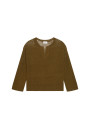 Weitgeschnittener Leinenpullover mit Cut-Out-Ärmeln - Molene