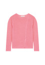 Knopfstrickjacke aus Flammenleinen - Mado