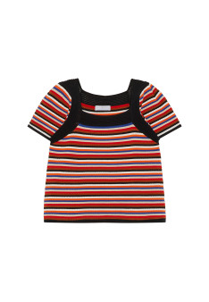T-Shirt mit Ballonärmeln aus Bio-Baumwolle - Mezzo