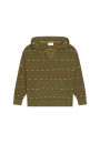 Hoodie aus Bio-Baumwolle mit tunesischem Kragen - Melanie